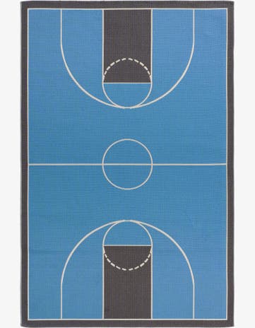 5' 3 x 8' Easy-Clean Modem Indoor / Outdoor Rug