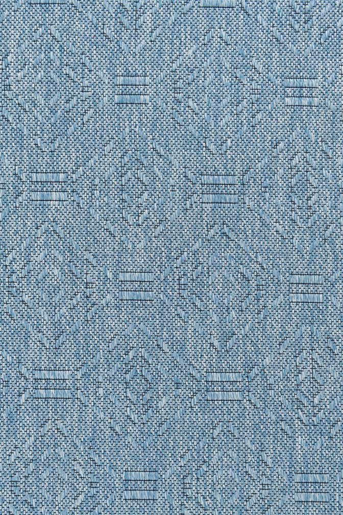 3' 10 x 6' 1 Easy-Clean Modern Indoor / Outdoor Rug