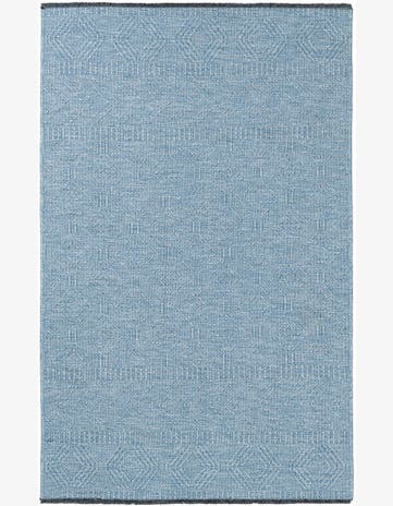 3' 10 x 6' 1 Easy-Clean Modern Indoor / Outdoor Rug