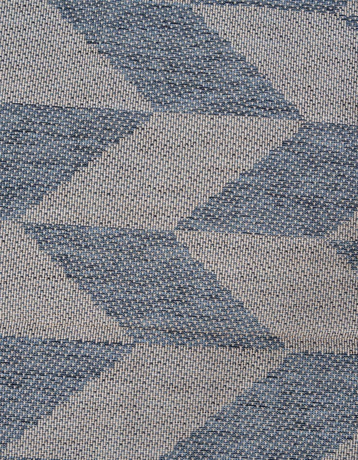 Detail image of 9' 2 x 12' 5  Washable Modern Indoor / Outdoor Rug