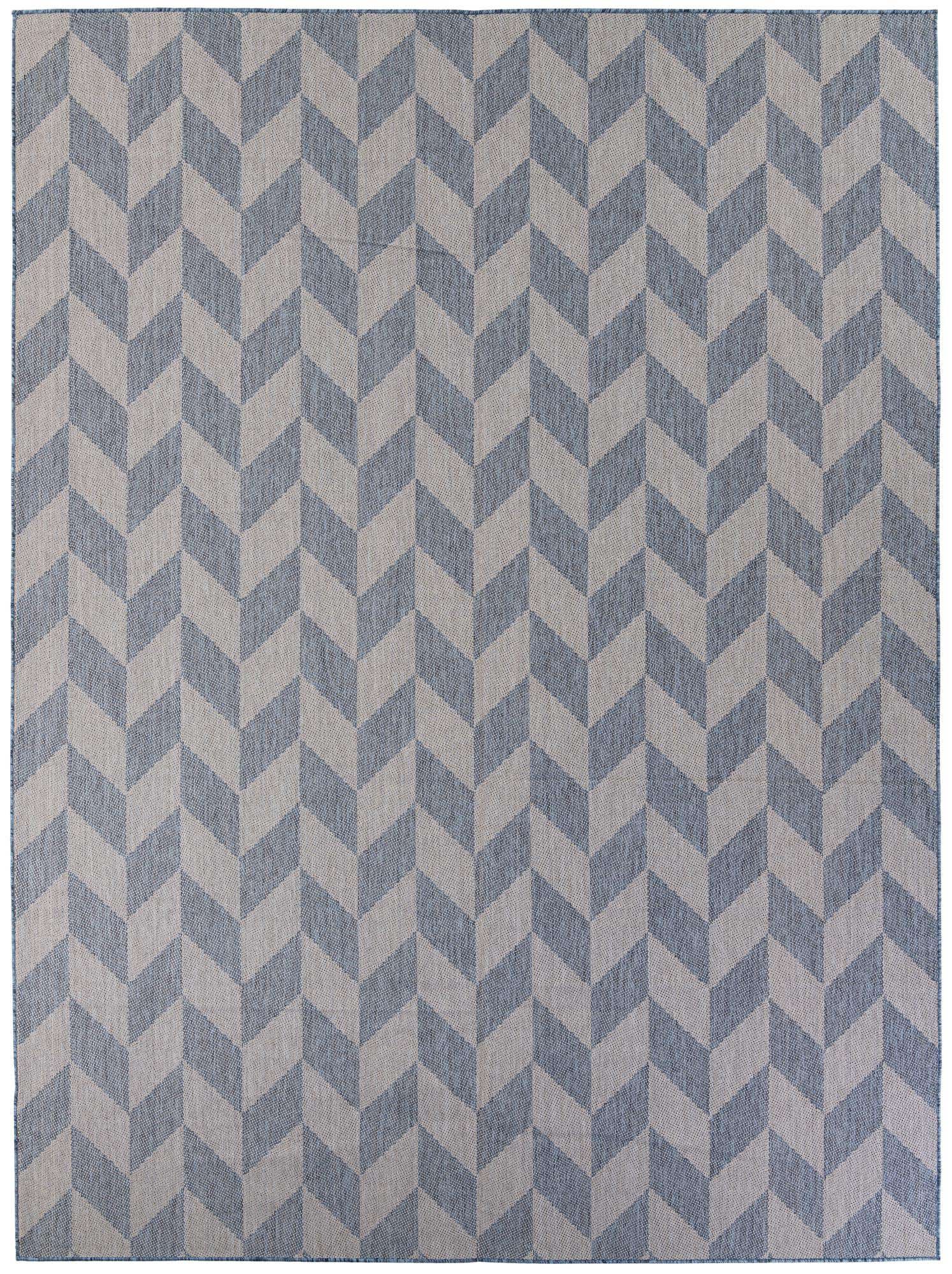 9' 2 x 12' 5 Easy-Clean Modern Indoor / Outdoor Rug