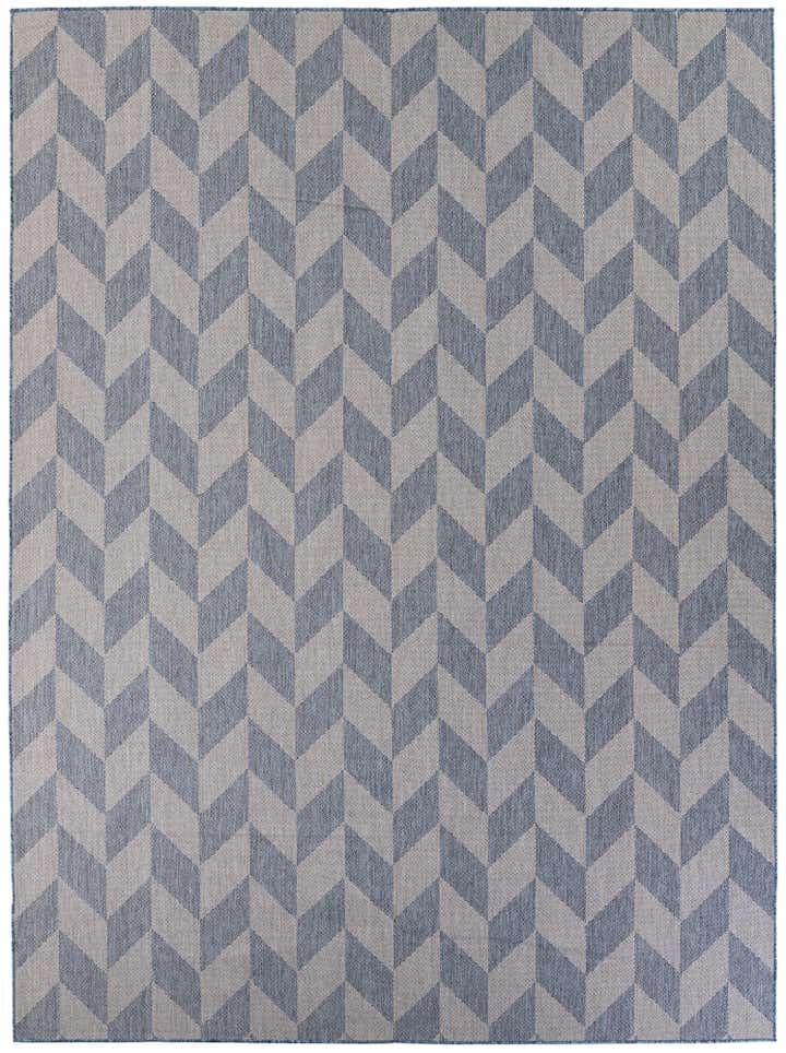 9' 2 x 12' 5 Easy-Clean Modern Indoor / Outdoor Rug