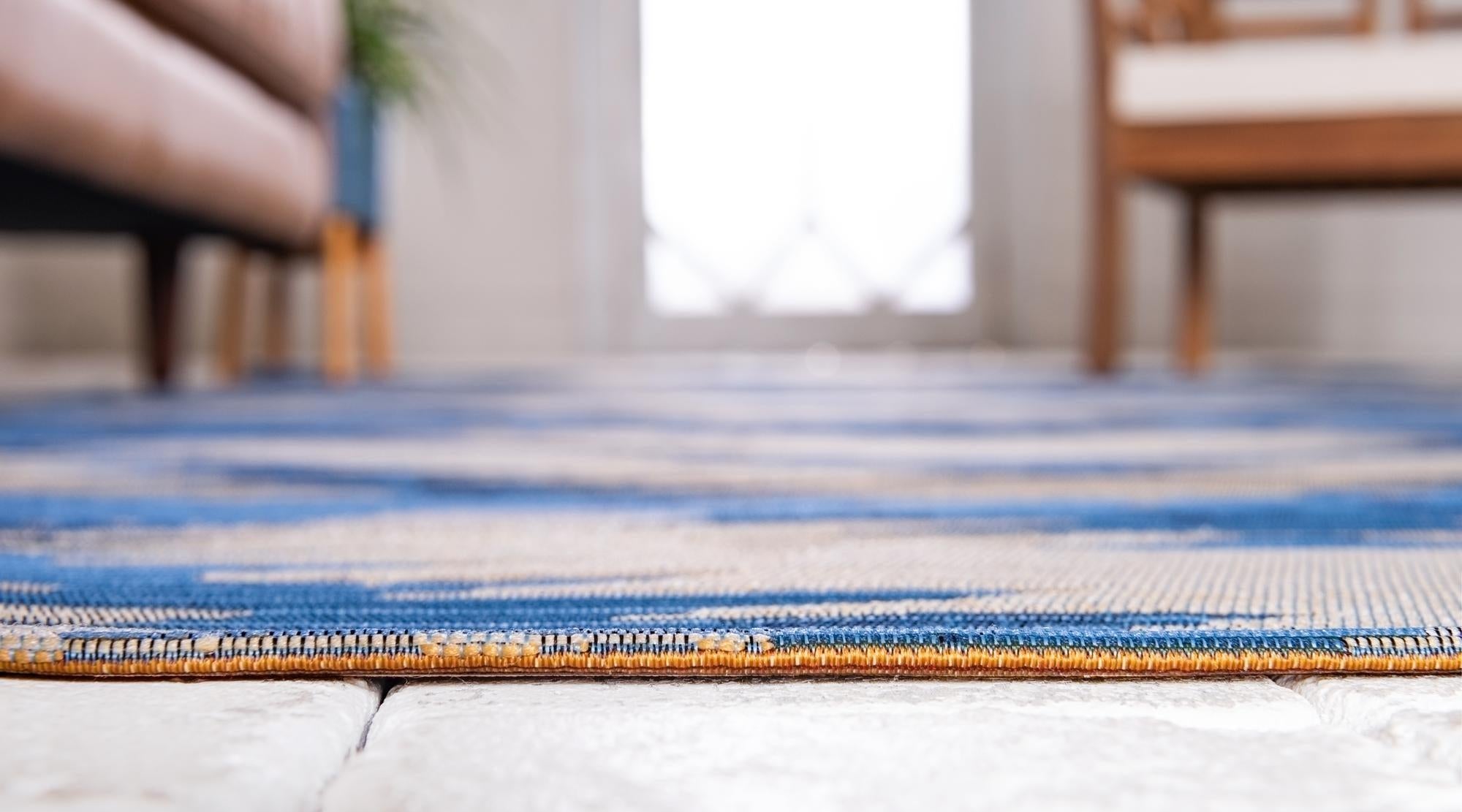 8' x 11' 4 Easy-Clean Modern Indoor / Outdoor Rug