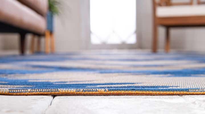8' x 11' 4 Easy-Clean Modern Indoor / Outdoor Rug