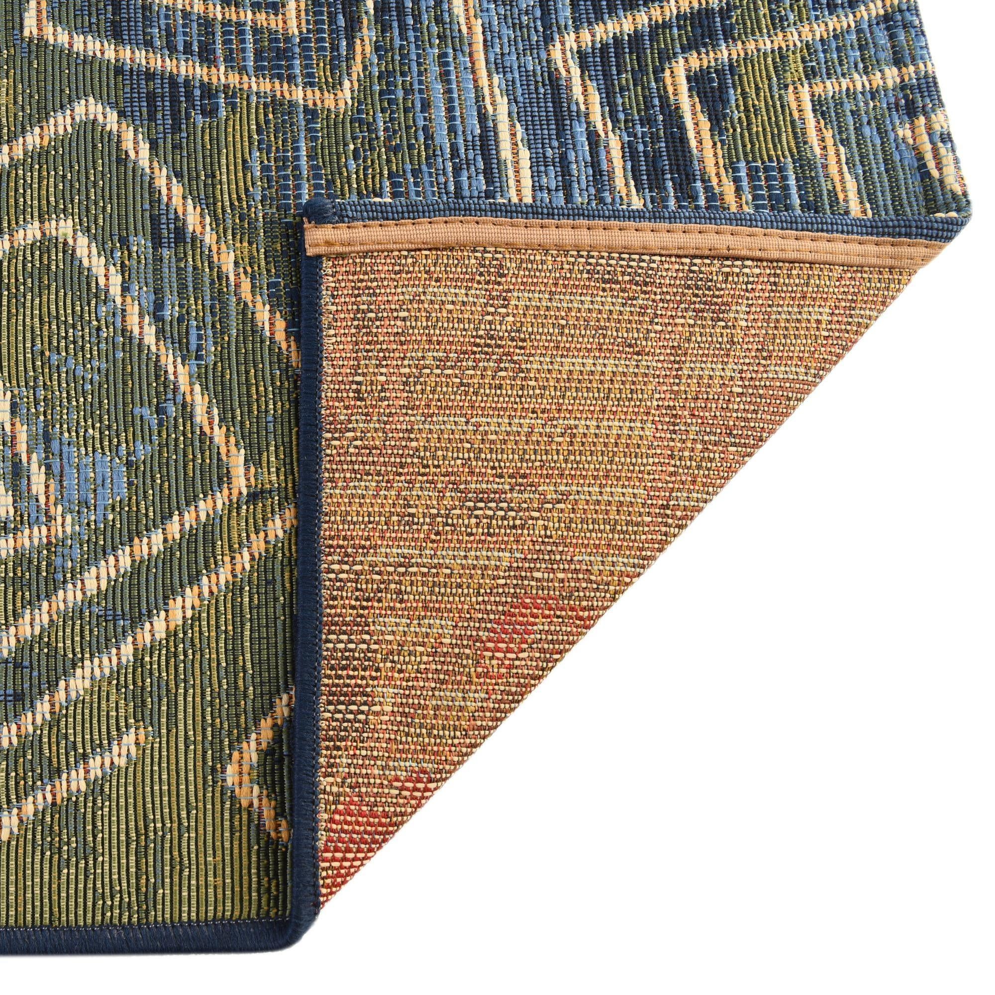 8' x 11' 4 Easy-Clean Modern Indoor / Outdoor Rug