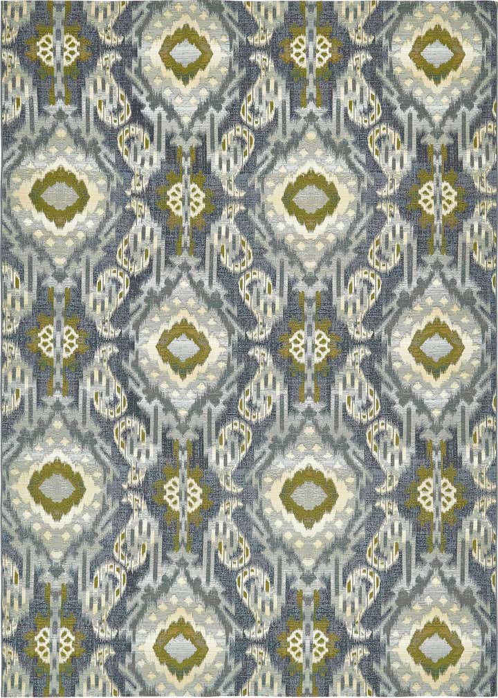 10' x 12' 2 Easy-Clean Modern Indoor / Outdoor Rug