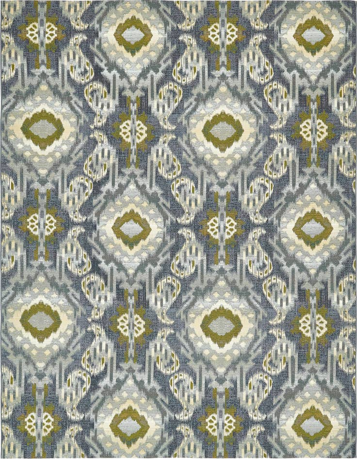 Detail image of 10' x 12' 2 Easy-Clean Modern Indoor / Outdoor Rug