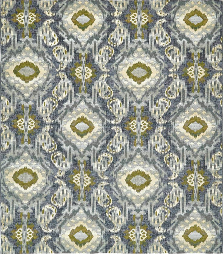 Detail image of 10' x 12' 2 Easy-Clean Modern Indoor / Outdoor Rug