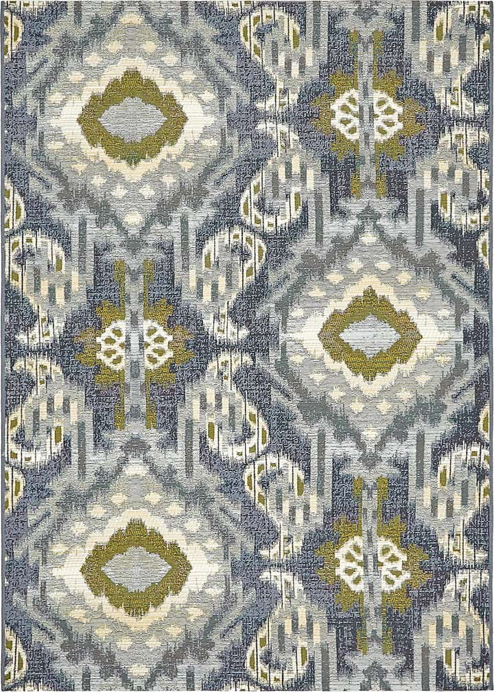 4' x 6' Easy-Clean Modern Indoor / Outdoor Rug