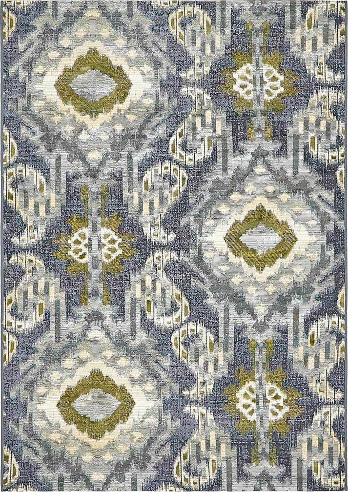 4' x 6' Easy-Clean Modern Indoor / Outdoor Rug