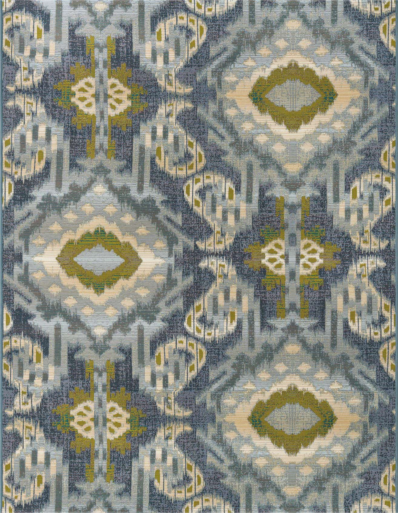 5' 3 x 8' Easy-Clean Modern Indoor / Outdoor Rug