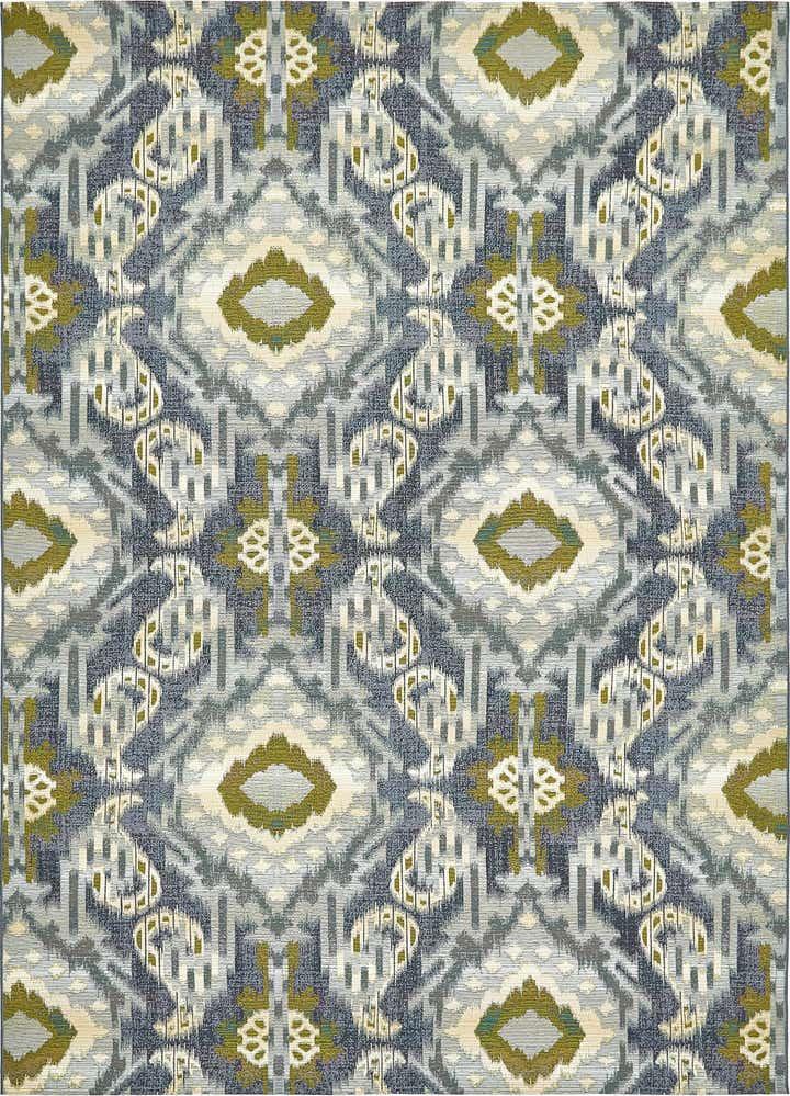 8' x 11' 4 Easy-Clean Modern Indoor / Outdoor Rug