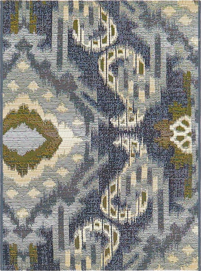 Detail image of 2' 2 x 3' Easy-Clean Modern Indoor / Outdoor Rug