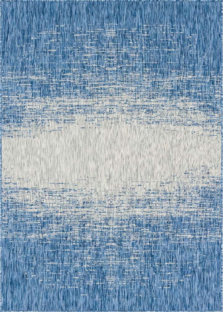 9' x 12' Easy-Clean Modern Indoor / Outdoor Rug