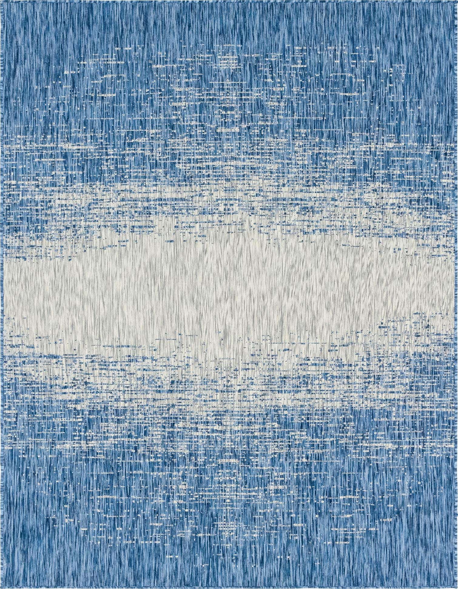 9' x 12' Easy-Clean Modern Indoor / Outdoor Rug
