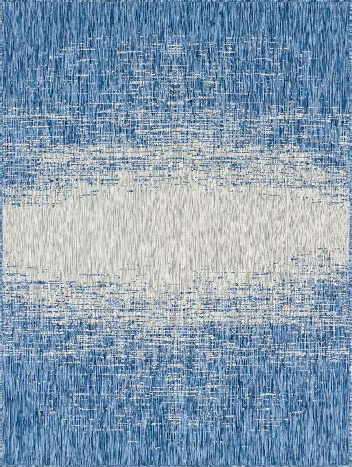 9' x 12' Easy-Clean Modern Indoor / Outdoor Rug