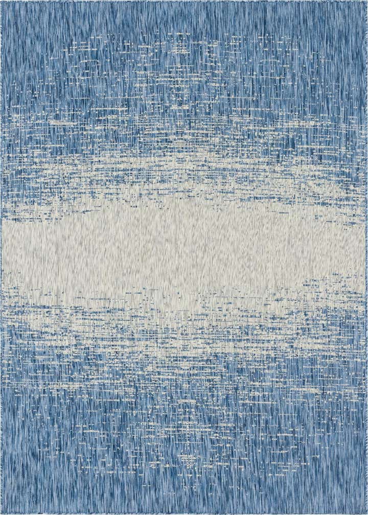 7' x 10' Easy-Clean Modern Indoor / Outdoor Rug