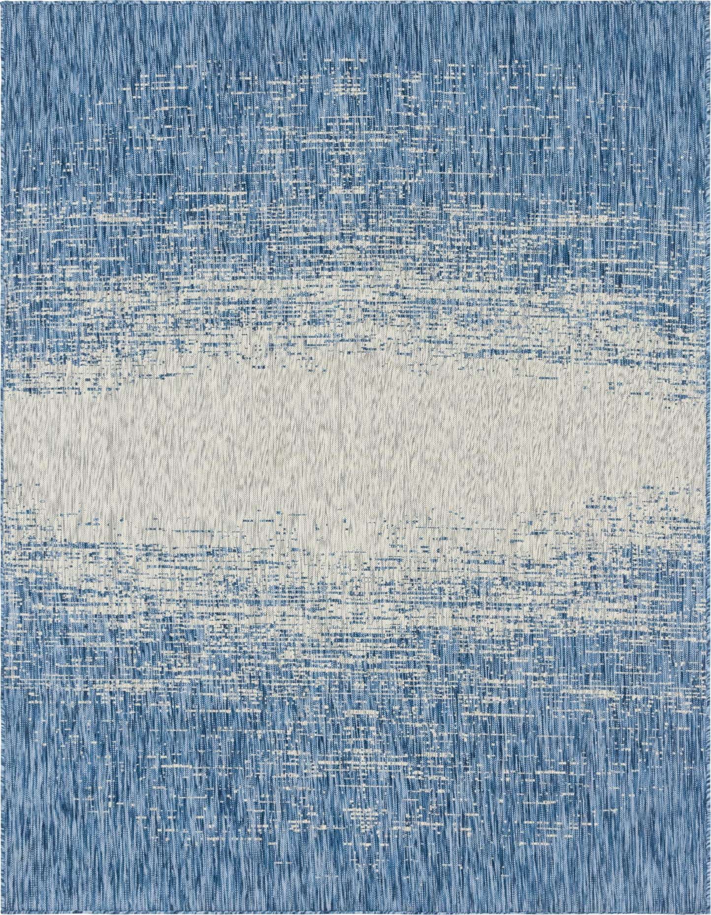 7' x 10' Easy-Clean Modern Indoor / Outdoor Rug