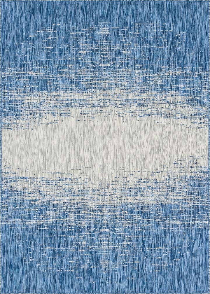 6' x 9' Easy-Clean Modern Indoor / Outdoor Rug