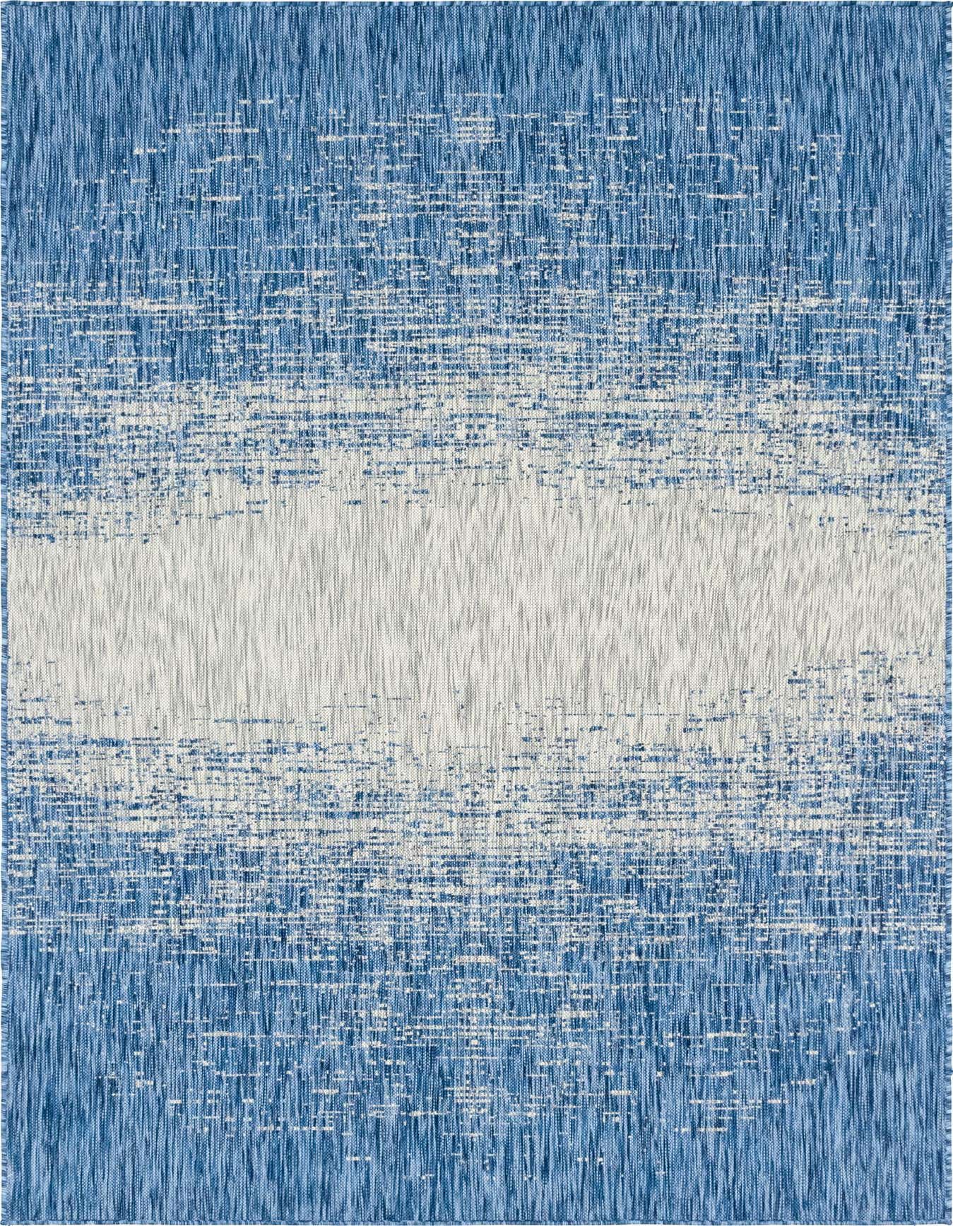 6' x 9' Easy-Clean Modern Indoor / Outdoor Rug