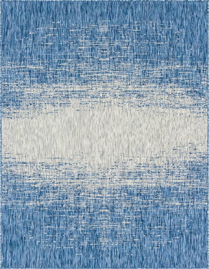 Detail image of 6' x 9' Easy-Clean Modern Indoor / Outdoor Rug