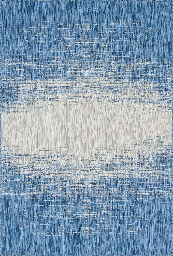 6' x 9' Easy-Clean Modern Indoor / Outdoor Rug