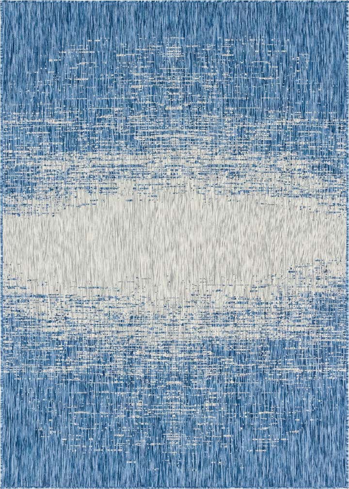 5' 3 x 8' Easy-Clean Modern Indoor / Outdoor Rug