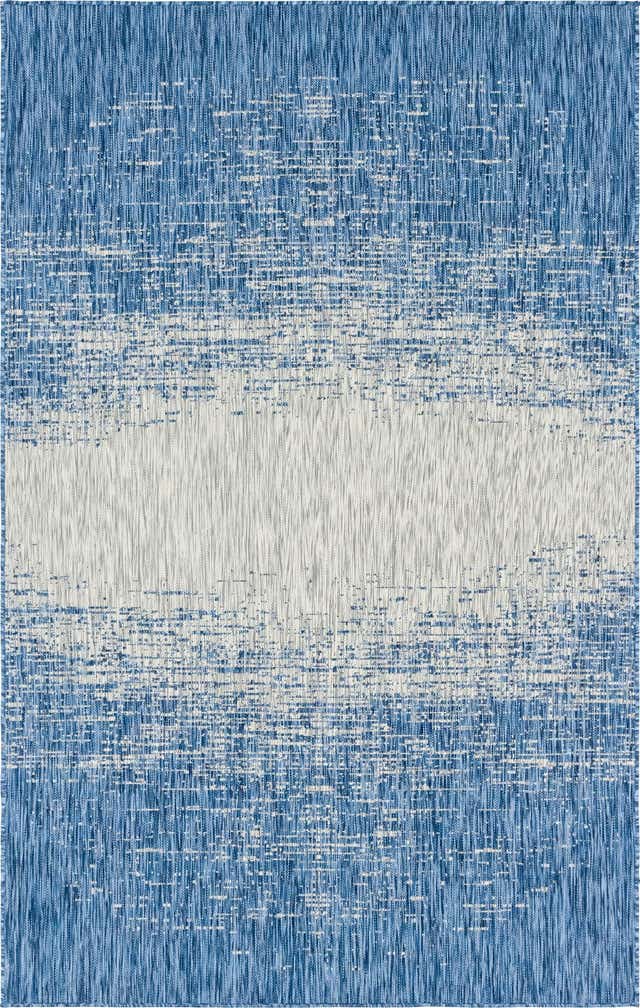 5' 3 x 8' Easy-Clean Modern Indoor / Outdoor Rug