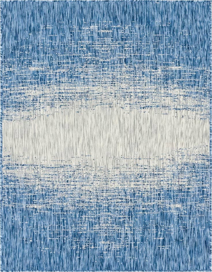 Detail image of 4' x 6' Easy-Clean Modern Indoor / Outdoor Rug