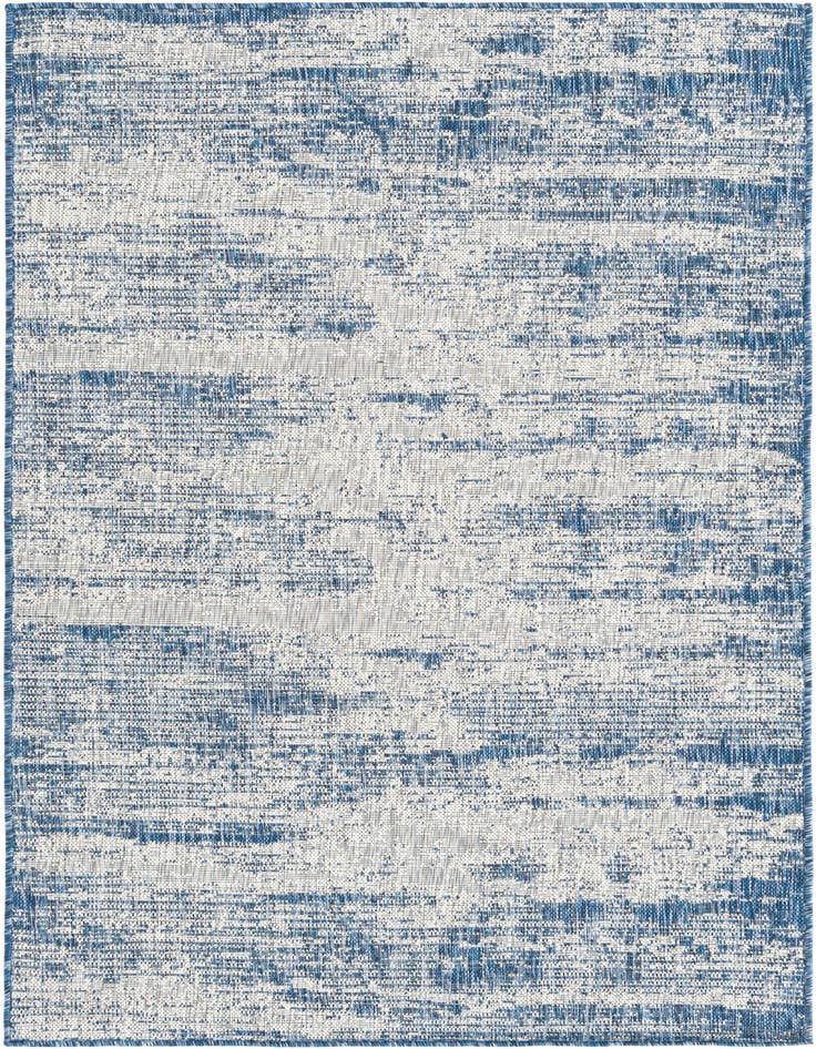 Detail image of 4' x 6' Easy-Clean Modern Indoor / Outdoor Rug