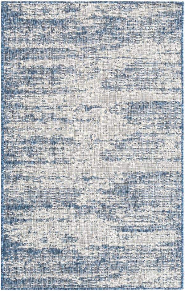 Detail image of 3' x 5' 3 Easy-Clean Modern Indoor / Outdoor Rug