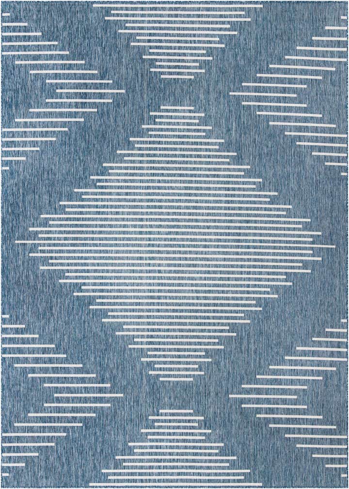 10' x 13' Easy-Clean Modern Indoor / Outdoor Rug