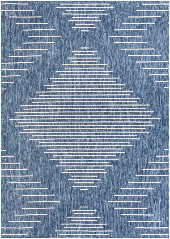 7' 10 x 10' Easy-Clean Modern Indoor / Outdoor Rug