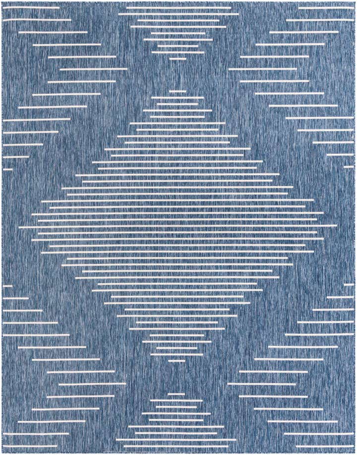 7' 10 x 10' Easy-Clean Modern Indoor / Outdoor Rug