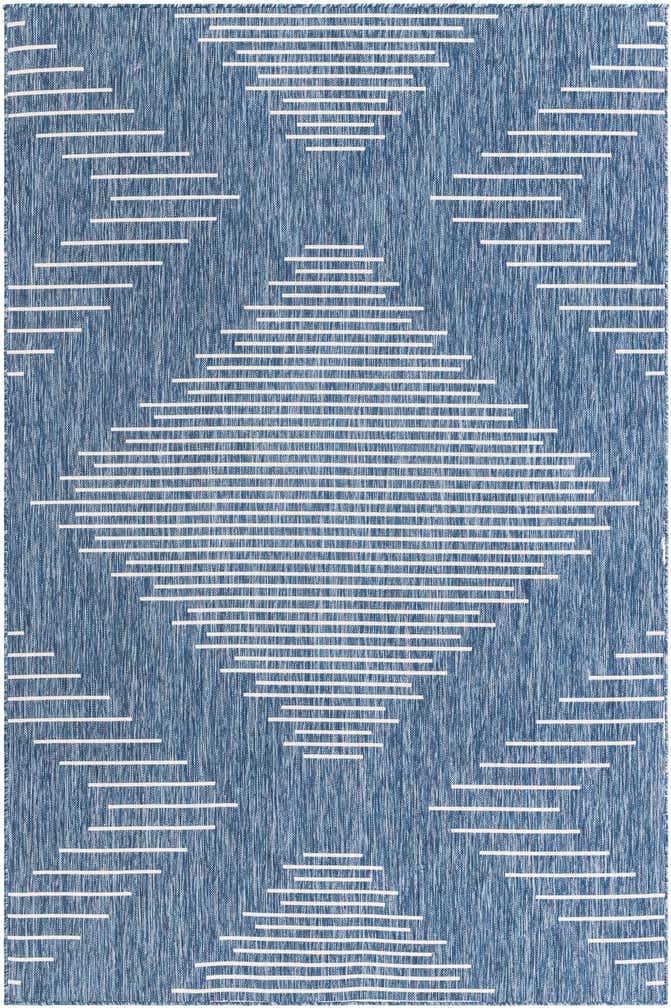 6' x 9' Easy-Clean Modern Indoor / Outdoor Rug