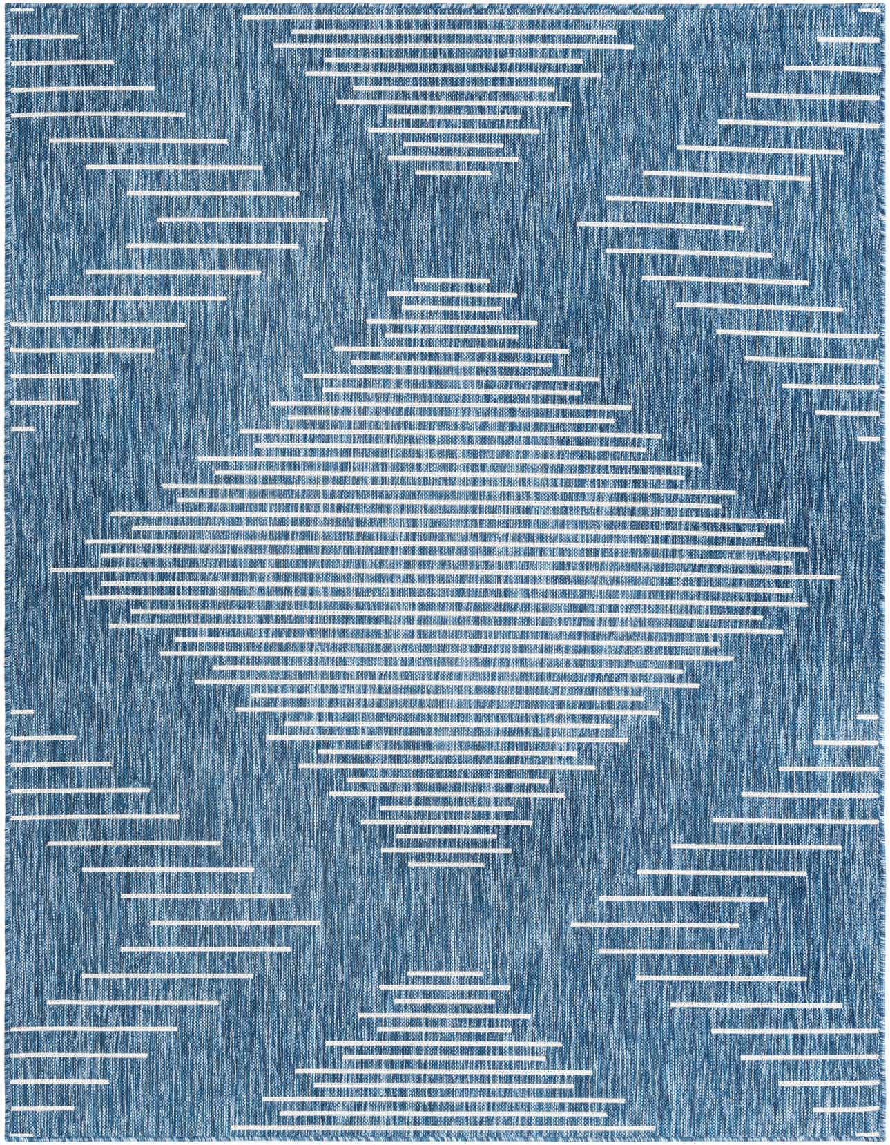 5' 3 x 8' Easy-Clean Modern Indoor / Outdoor Rug