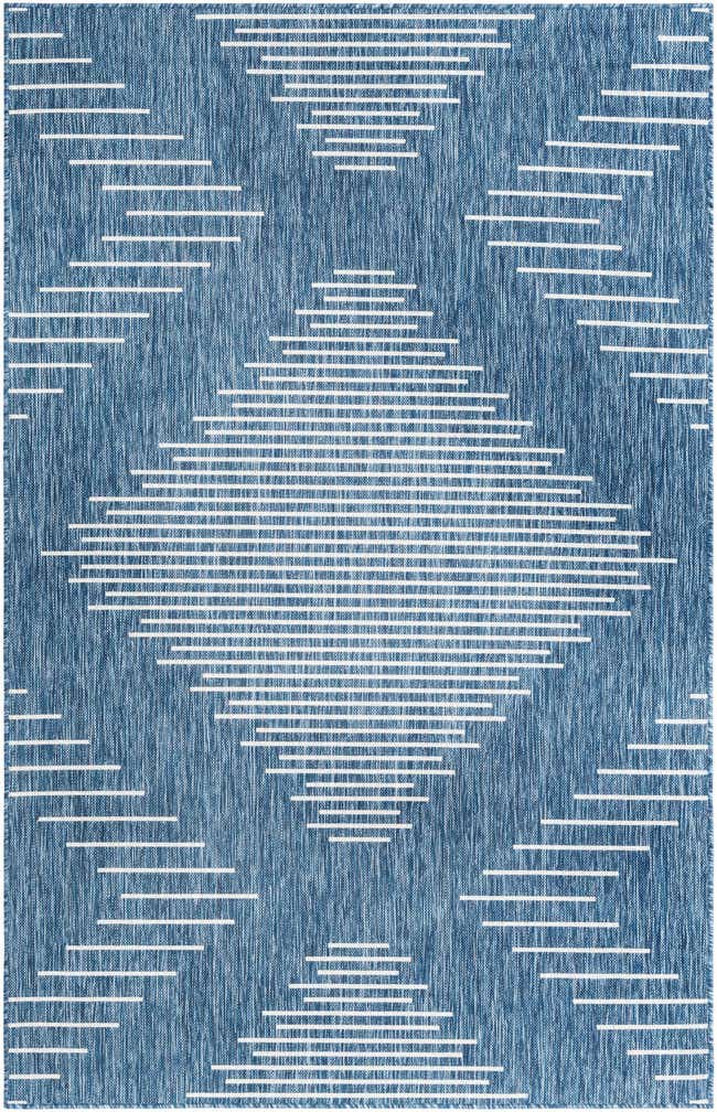 5' 3 x 8' Easy-Clean Modern Indoor / Outdoor Rug