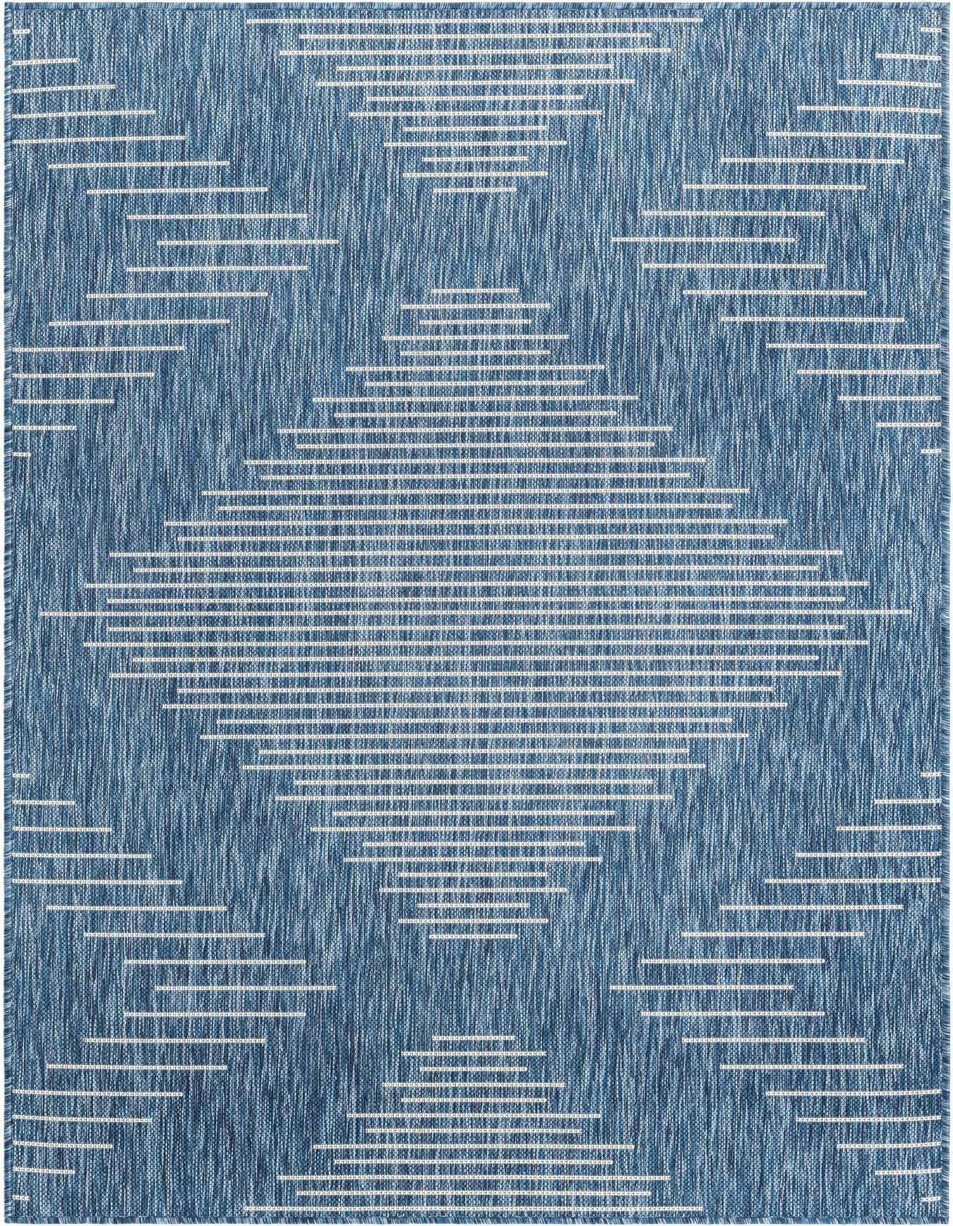 4' x 6' Easy-Clean Modern Indoor / Outdoor Rug