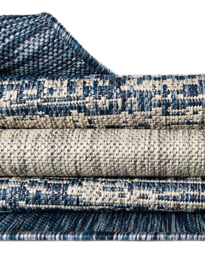 9' x 12' Easy-Clean Modern Indoor / Outdoor Rug