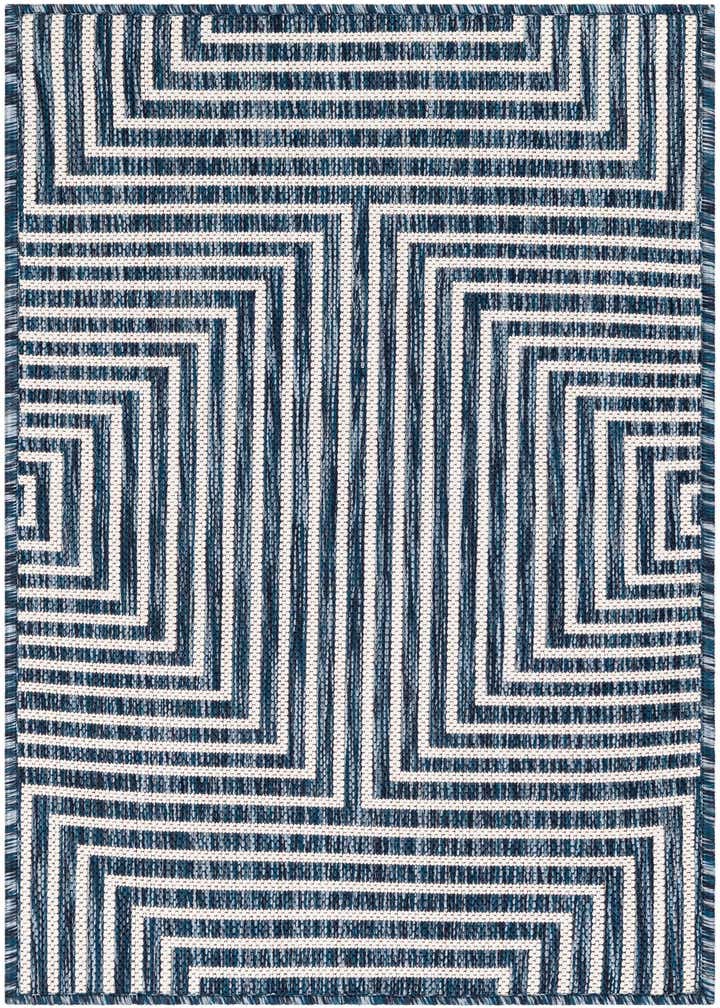 2' x 3' Easy-Clean Modern Indoor / Outdoor Rug
