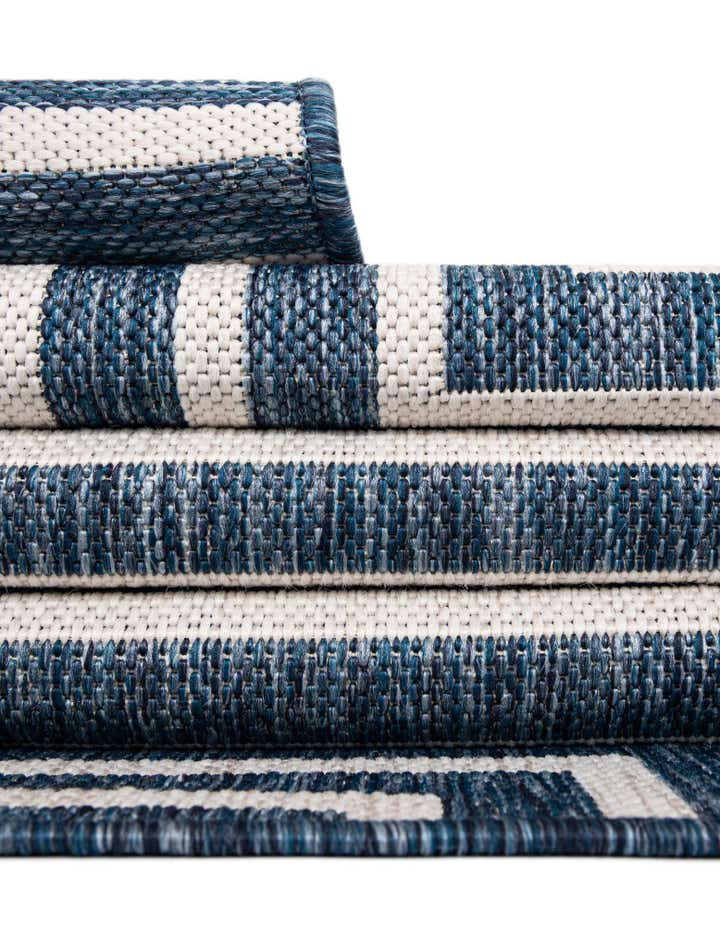 9' x 12' Easy-Clean Modern Indoor / Outdoor Rug