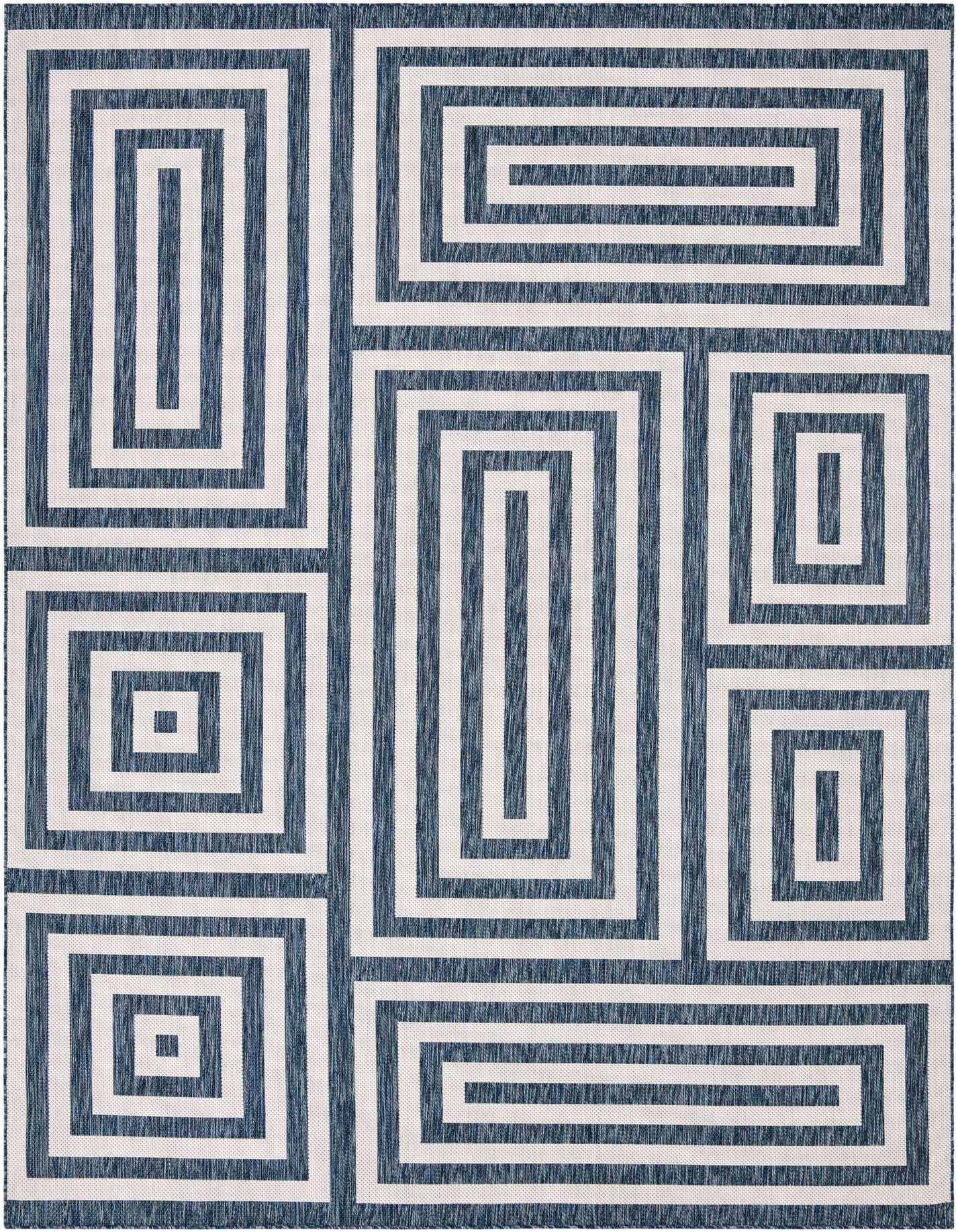 10' x 14' Easy-Clean Modern Indoor / Outdoor Rug