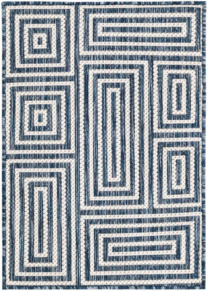 2' x 3' Easy-Clean Modern Indoor / Outdoor Rug
