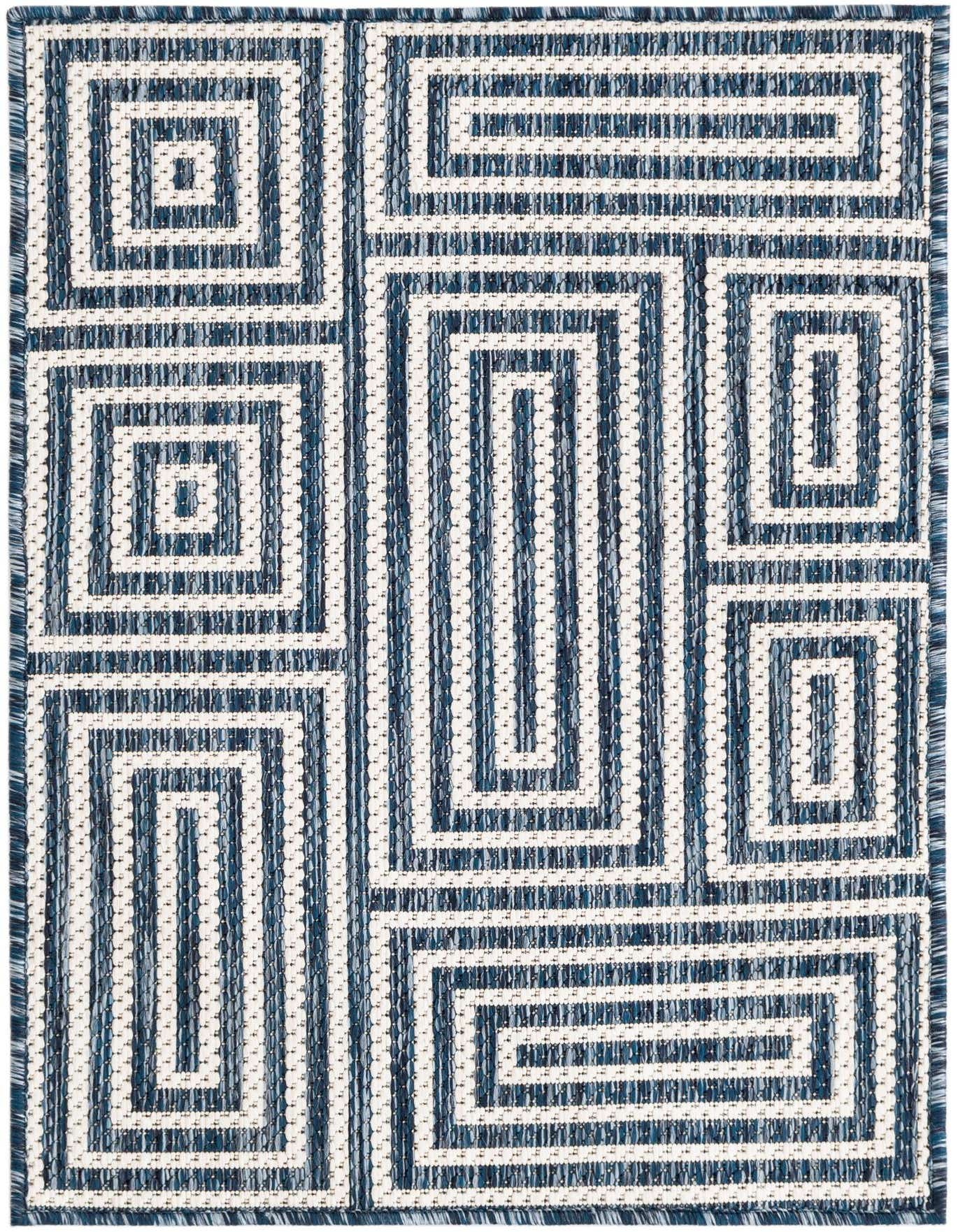 2' x 3' Easy-Clean Modern Indoor / Outdoor Rug
