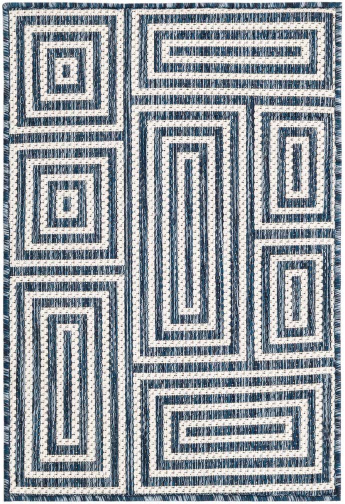 2' x 3' Easy-Clean Modern Indoor / Outdoor Rug