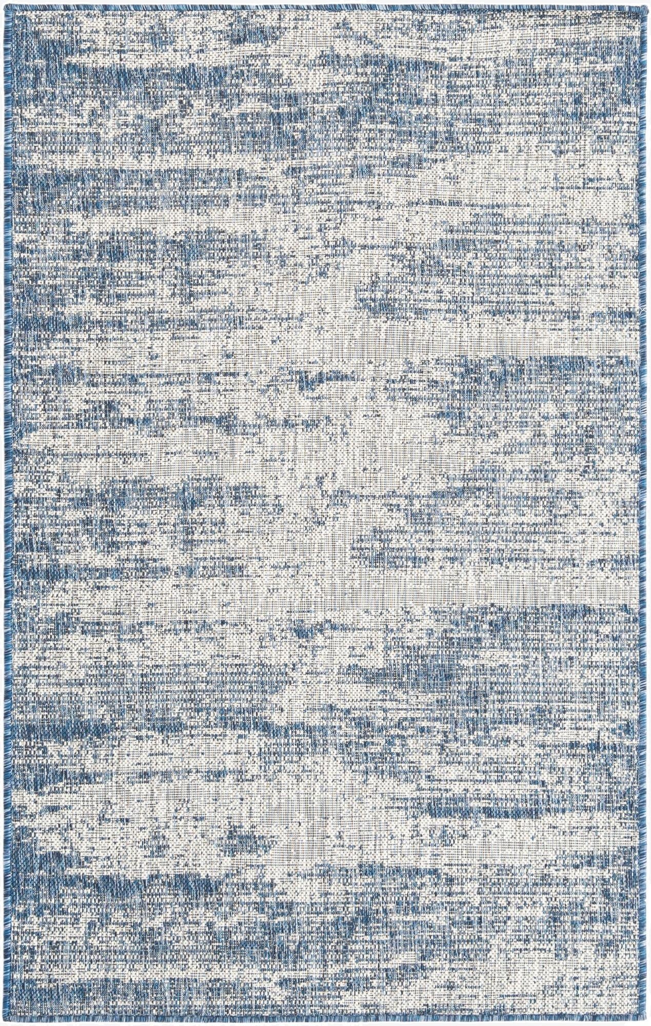3' x 5' 3  Washable Modern Indoor / Outdoor Rug