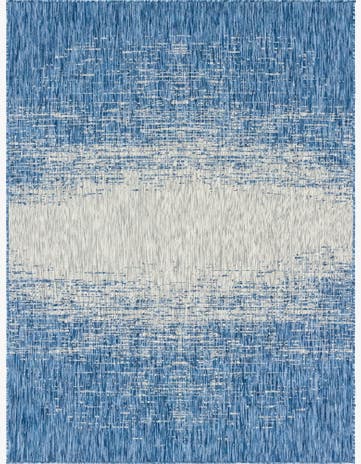 9' x 12' Easy-Clean Modern Indoor / Outdoor Rug