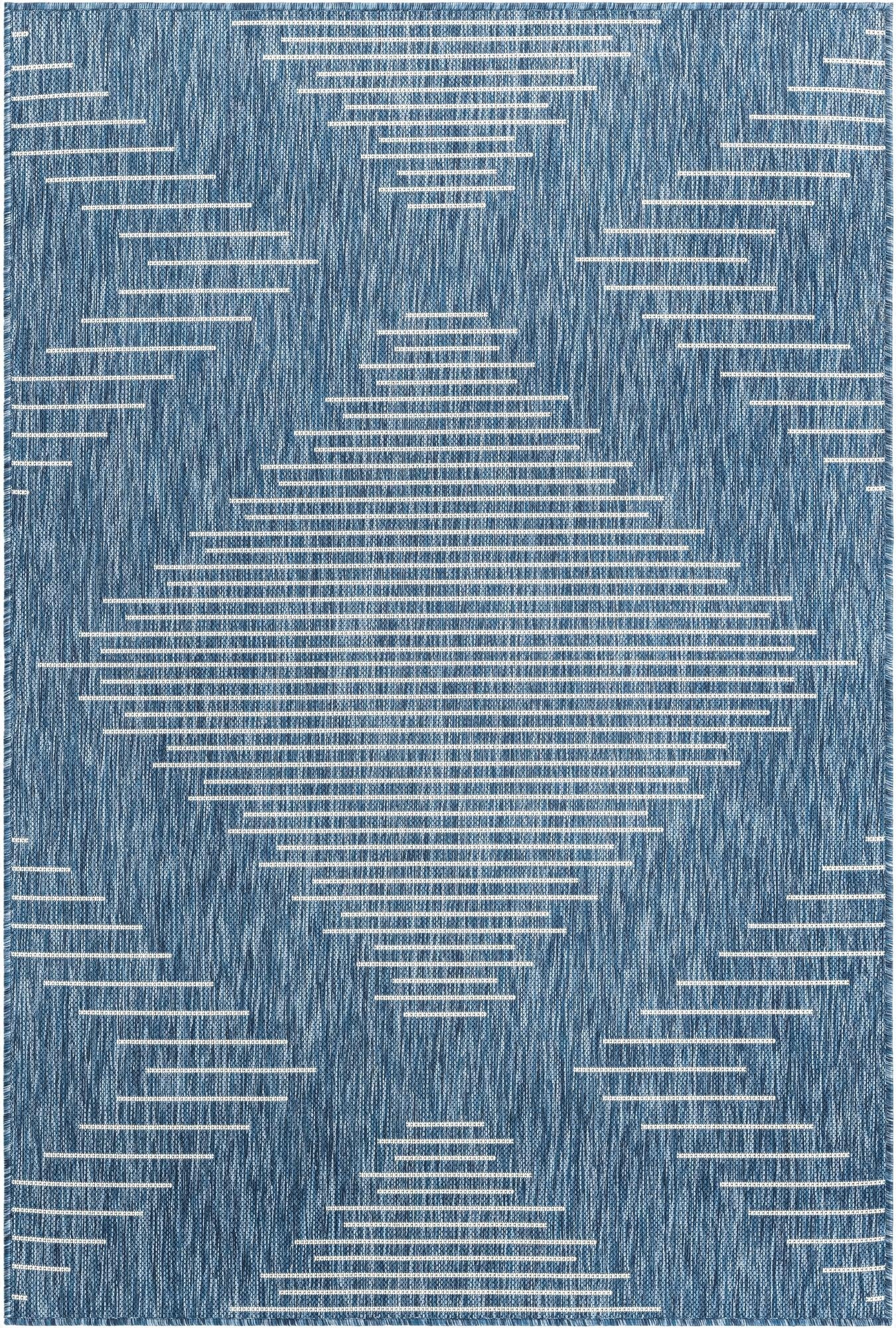 Primary image 4' x 6'  Washable Modern Indoor / Outdoor Rug