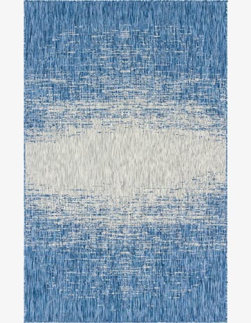 5' 3 x 8' Easy-Clean Modern Indoor / Outdoor Rug