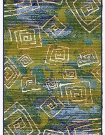 2' 2 x 3' Easy-Clean Modern Indoor / Outdoor Rug